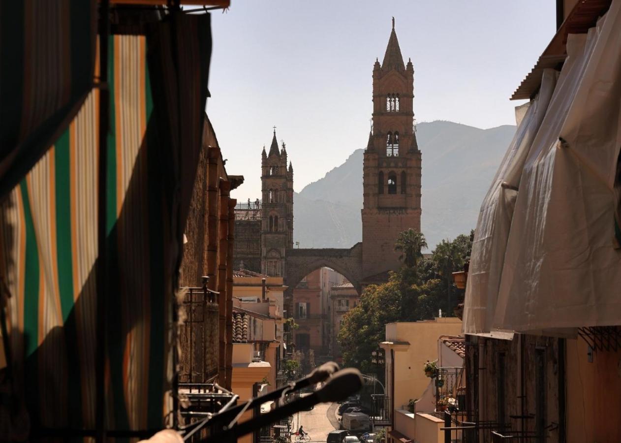 La Casa Di Bonello Cattedrale Villa Palermo Luaran gambar