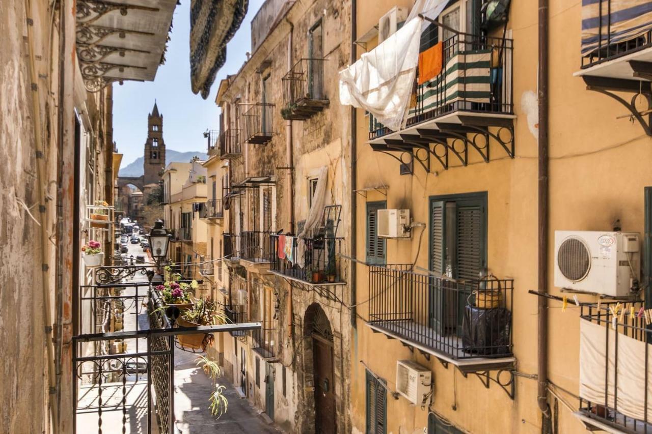 La Casa Di Bonello Cattedrale Villa Palermo Luaran gambar
